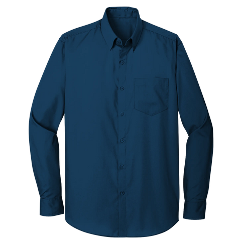 Long Sleeve One Pocket Polo (LL10)