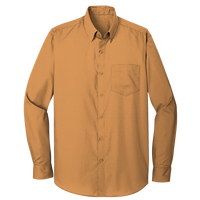 Long Sleeve One Pocket Polo (LL10)