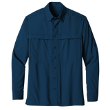 Long Sleeve Double Pocket Polo (LL12)
