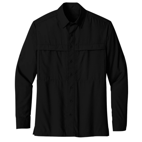 Long Sleeve Double Pocket Polo (LL12)