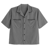 Short Sleeve Double Pocket Polos with Piping (SL05)