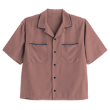 Short Sleeve Double Pocket Polos with Piping (SL05)