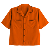 Short Sleeve Double Pocket Polos with Piping (SL05)