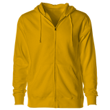 Solid Zip Up Hoodie (ZJ01)