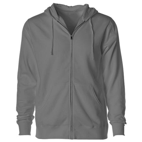 Solid Zip Up Hoodie (ZJ01)