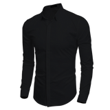 Button Down Long Sleeve Polo