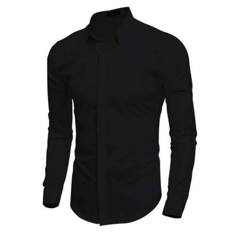 Button Down Long Sleeve Polo