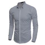 Button Down Long Sleeve Polo