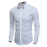 Button Down Long Sleeve Polo