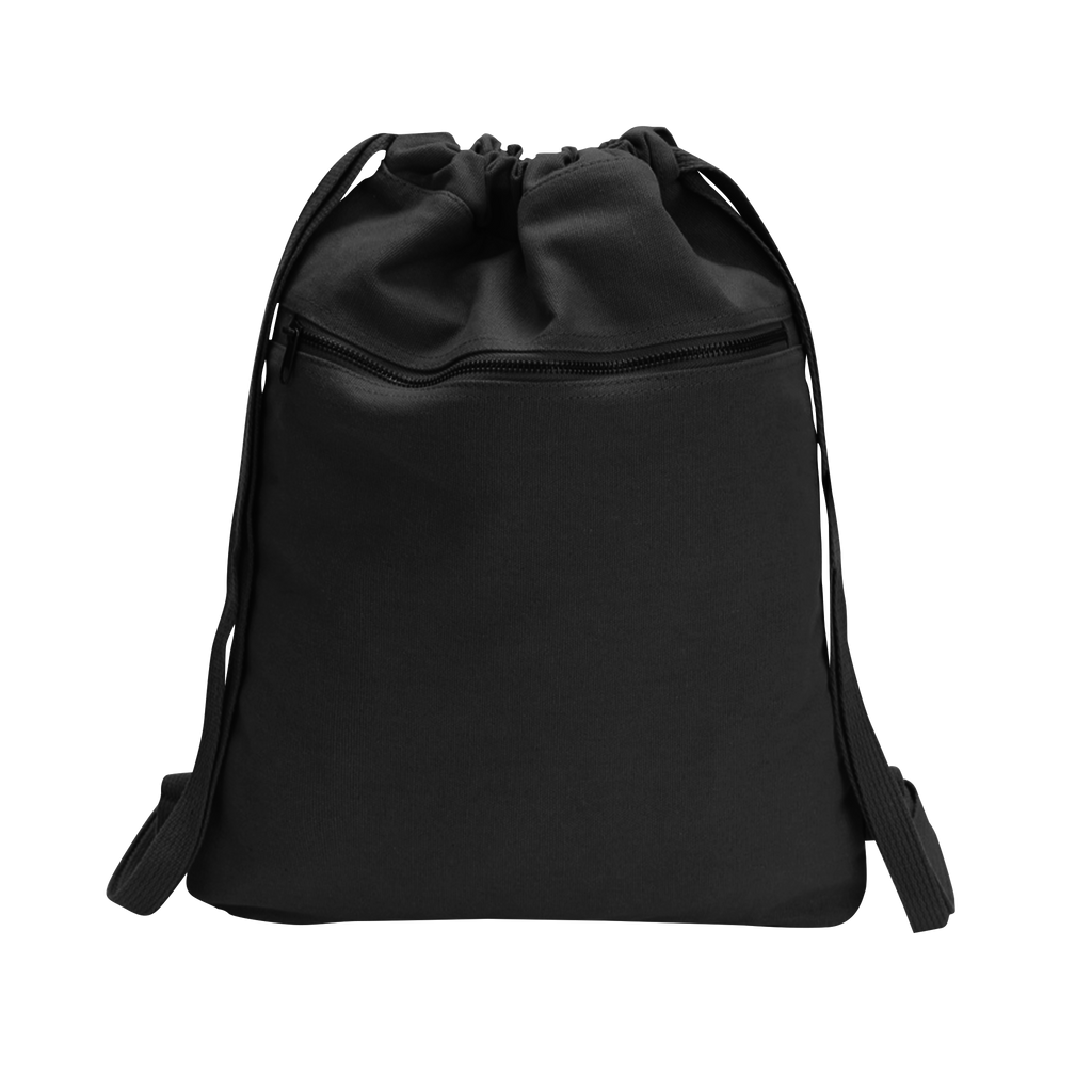 Drawstring Bag with Front Pocket (DB05) – Craft Clothing